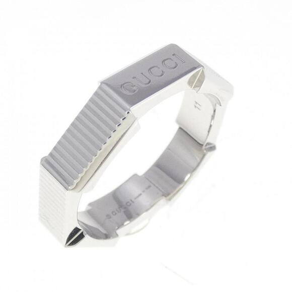 GUCCI White Gold Ring - Picture 1 of 5